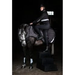 Amigo Reflectech Competition Sheet - Grey/Black -The Horse Essentials 313278 800 800