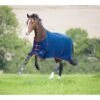 Shires Highlander Plus 300G Standard Neck Turnout - Navy -The Horse Essentials 317907 800 800