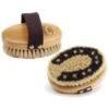 Equi-Essentials Wood Back Horse Hair Horseshoe Body Brush - Natural 2 Equi-Essentials Wood Back Horse Hair Horseshoe Body Brush - Natural -The Horse Essentials 351543 800 800