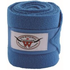 Western Rawhide Anti-Pilling Polo Wraps - Baby Blue