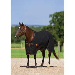 Rambo Ionic Stable Sheet - Black/Black/Orange Stripe 7 Rambo Ionic Stable Sheet - Black/Black/Orange Stripe -The Horse Essentials 403375 800 800
