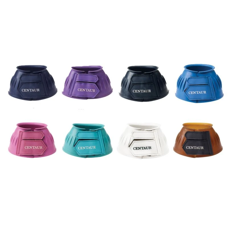 Centaur EcoPure Thick Rib Hook And Loop Bell Boots - Navy 3 Centaur EcoPure Thick Rib Hook And Loop Bell Boots - Navy