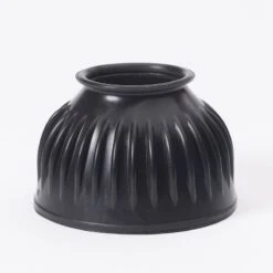 Centaur EcoPure Ribbed Bell Boots-Transparent Gum - Black