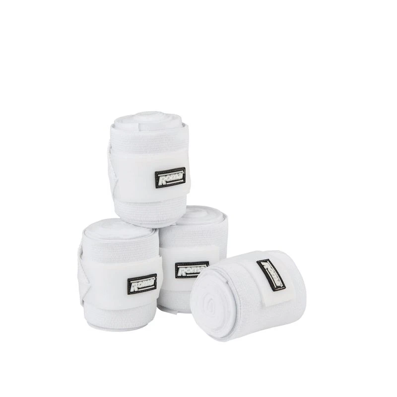 Roma Elastic Fleece Combi Bandage - White 3 Roma Elastic Fleece Combi Bandage - White
