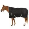 Ovation Hi Neck Hi-Vis Turnout 200G - Black -The Horse Essentials 443988 800 800