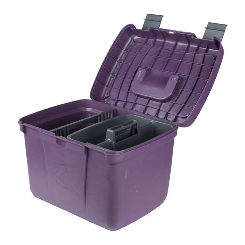 Horze Smart Grooming Box - Dark Purple 3 Horze Smart Grooming Box - Dark Purple