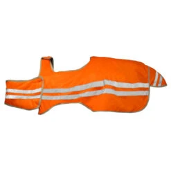 Horze Reflective Wrap Riding Sheet - Orange