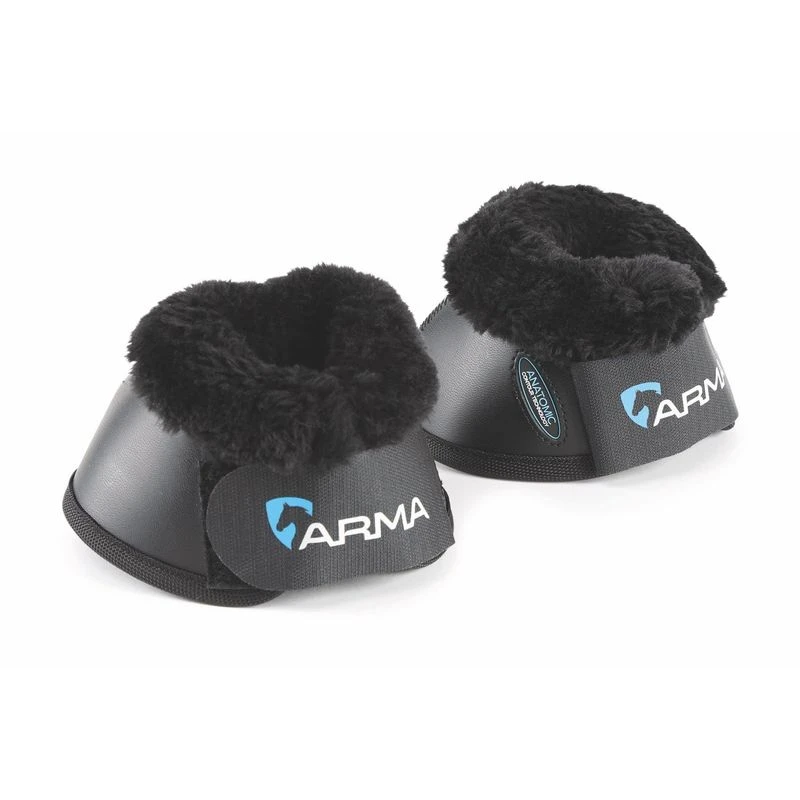 Shires ARMA SupaFleece Over Reach Boots - Black 3 Shires ARMA SupaFleece Over Reach Boots - Black