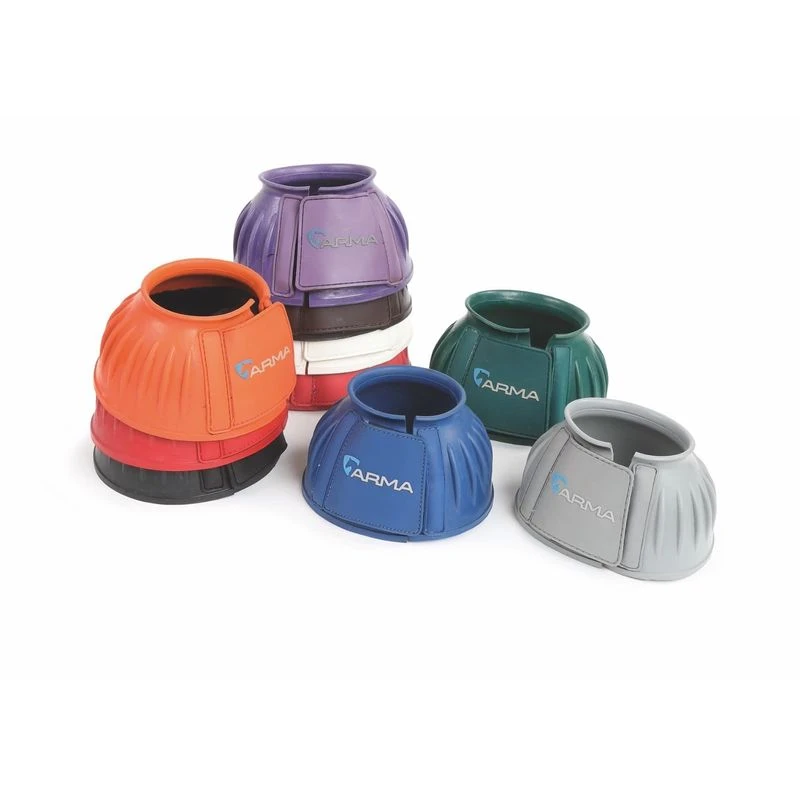 Shires ARMA Over Reach Boots - Orange 4 Shires ARMA Over Reach Boots - Orange - Image 2