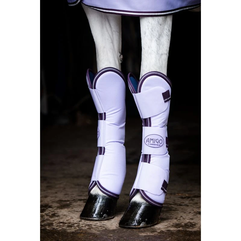 Amigo Ripstop Travel Boots - Lavender/Plum/Silver 3 Amigo Ripstop Travel Boots - Lavender/Plum/Silver