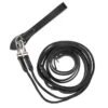 Horze Sparta Nylon/Leather Draw Reins - Black -The Horse Essentials 505492 800 800