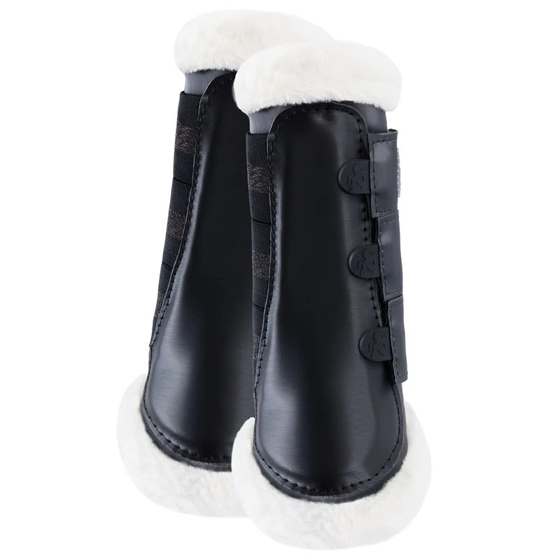 B Vertigo Drew Fleece Lined Brushing Boots - Black 3 B Vertigo Drew Fleece Lined Brushing Boots - Black