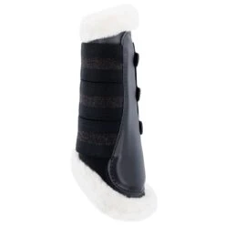 B Vertigo Drew Fleece Lined Brushing Boots - Black 11 B Vertigo Drew Fleece Lined Brushing Boots - Black -The Horse Essentials 544417 800 800