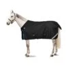 Horze Quebec 1200D Turnout Sheet - Caviar Black -The Horse Essentials 699120 800 800